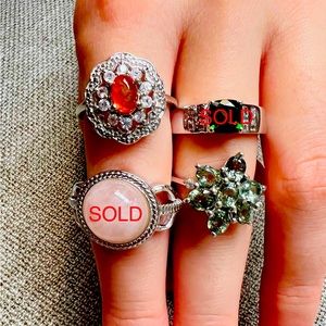 Sz 7 NWT Certified Rings
